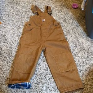 Boys carhartt bibs